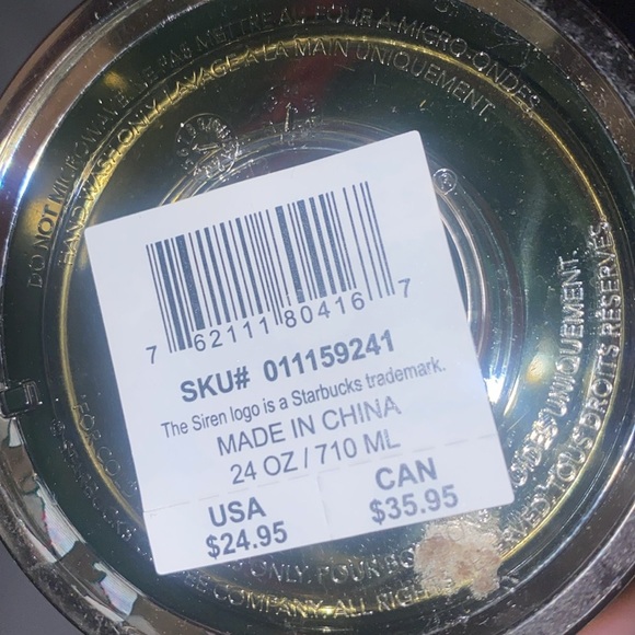 New 24oz Starbucks Christmas Tumbler - Picture 5 of 5